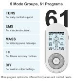 Dual Channel TENS EMS Muscle Stimulator with 3-Level Heat for Recovery & Wellness - Image 4