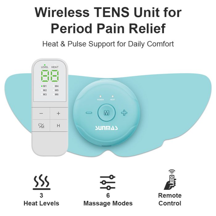 Wireless TENS Unit with Heat & Remote Control - Image 3
