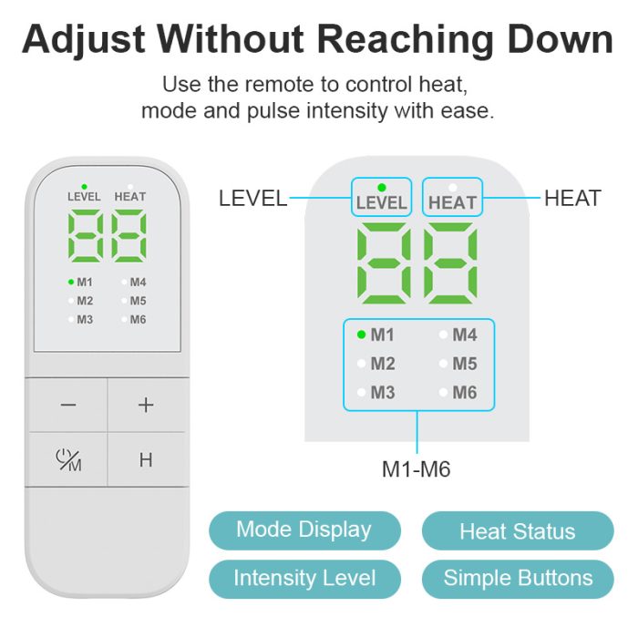 Wireless TENS Unit with Heat & Remote Control - Image 7