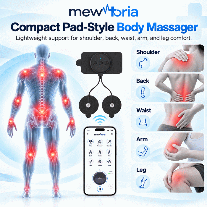 App-Controlled TENS & EMS Massager with 26 Modes & 25 Intensity Levels - Image 8