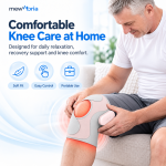 Wearable Heated TENS Knee Massager with 6 Modes & 20 Intensity Levels - Image 3
