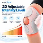 Wearable Heated TENS Knee Massager with 6 Modes & 20 Intensity Levels - Image 6