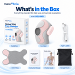 Wearable Heated TENS Knee Massager with 6 Modes & 20 Intensity Levels - Image 9