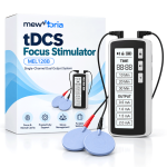 Rechargeable tDCS Device with Dual Outputs & 4 Current Levels