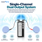 Rechargeable tDCS Device with Dual Outputs & 4 Current Levels - Image 5