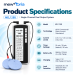 Rechargeable tDCS Device with Dual Outputs & 4 Current Levels - Image 9