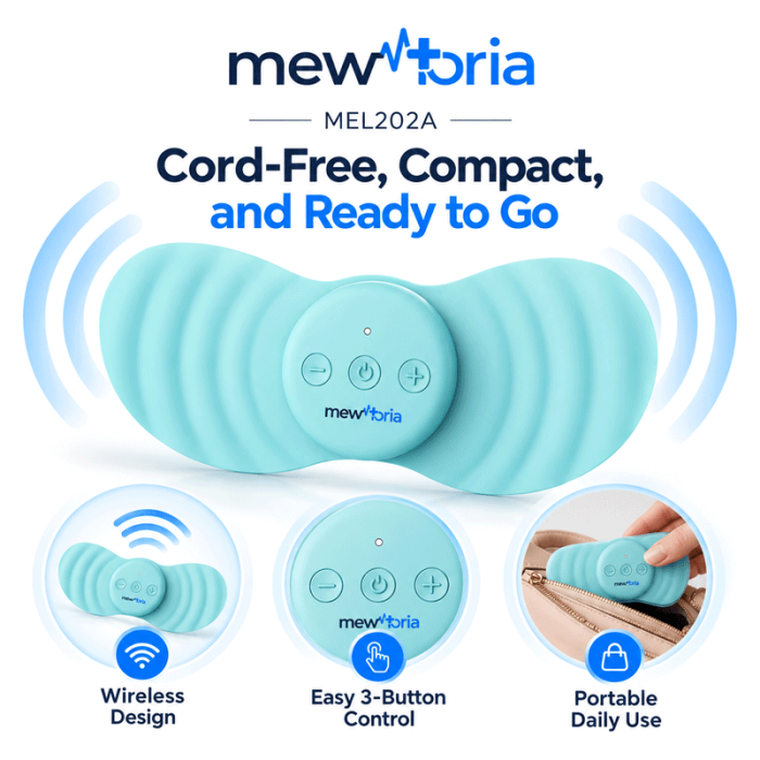 Wireless TENS Massager with Heat – 6 Modes & 30 Intensity Levels - Image 10