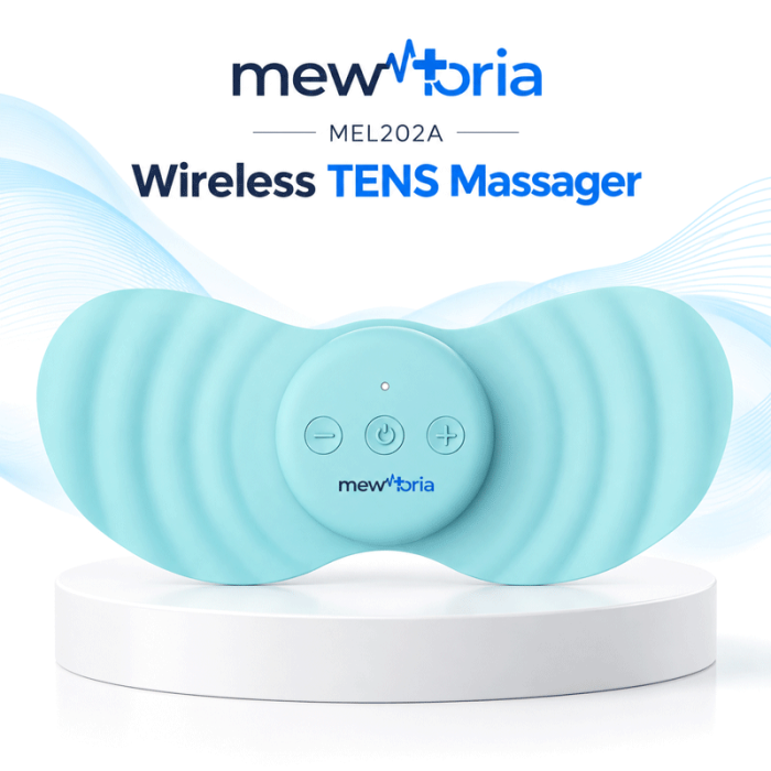 Wireless TENS Massager with Heat – 6 Modes & 30 Intensity Levels - Image 2