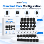 TENS & EMS Electrode Pads – Snap-On & 2.0 mm Pin Options - Image 3