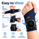 EMS Wearable Wrist Massager with Adjustable Wrist Support - Image 9
