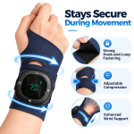 EMS Wearable Wrist Massager with Adjustable Wrist Support - Image 10