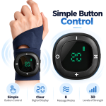 EMS Wearable Wrist Massager with Adjustable Wrist Support - Image 11