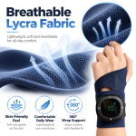 EMS Wearable Wrist Massager with Adjustable Wrist Support - Image 3