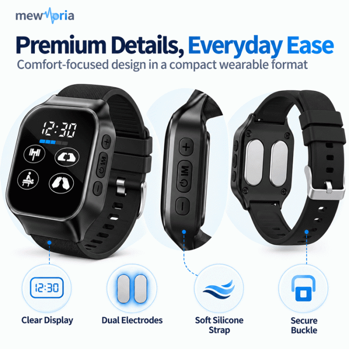 Wearable EMS Wrist Massager with Dual Electrodes - Image 3