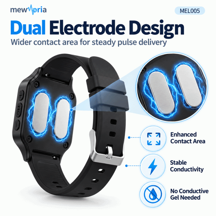 Wearable EMS Wrist Massager with Dual Electrodes - Image 8