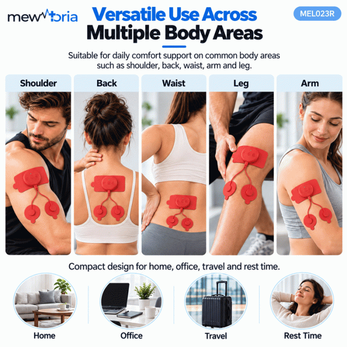 App-Controlled TENS EMS Massager with Dual-Channel Output & 26 Modes - Image 9
